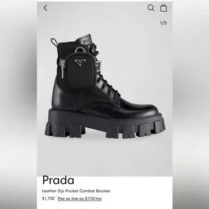 Brand new Prada boots never worn. Bought the wrong size and to late to return il_fullxfull.6893915905_favn.jpg main image 4